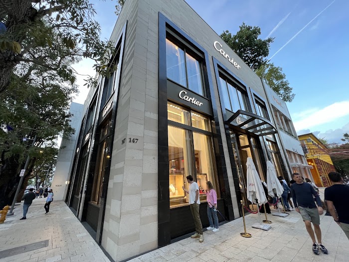 Luxury flagship boutiques, Miami Design District