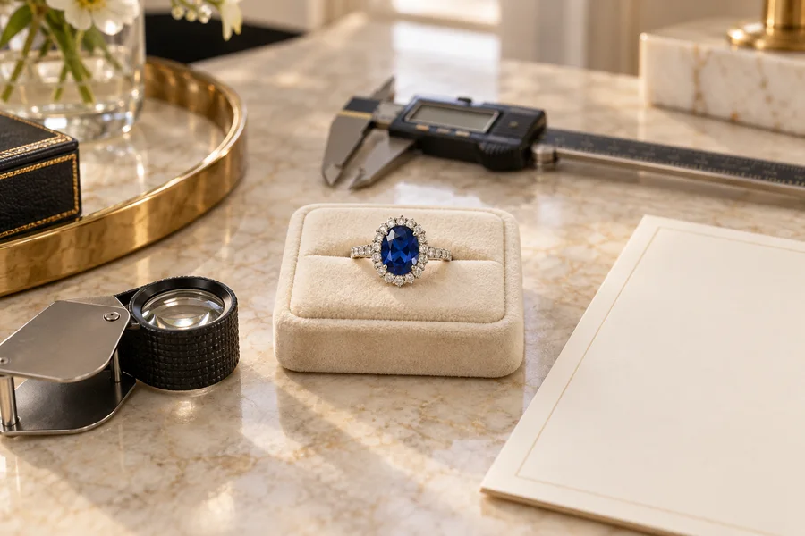Illustrative jewelry appraisal